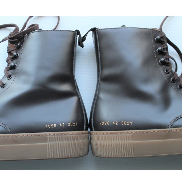 Common Projects x Robert Geller Combat Boot / Size 42 / US 9 / Brown - Picture 5 of 12